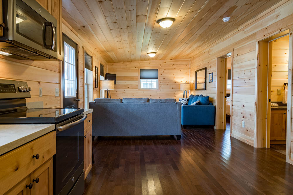 Lakefront Cottage Kitchen view 2