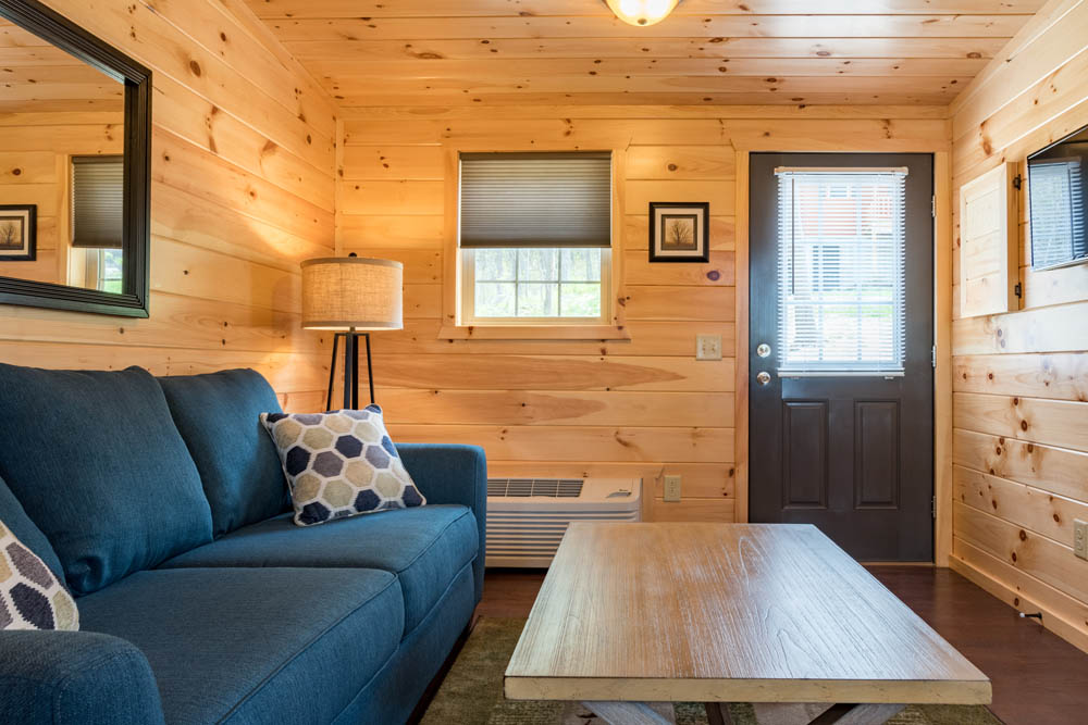 Lakeside Cottage living area