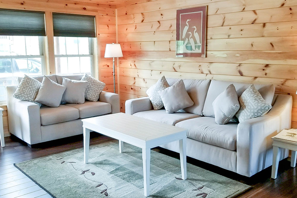 Lakeview Chalet Living room