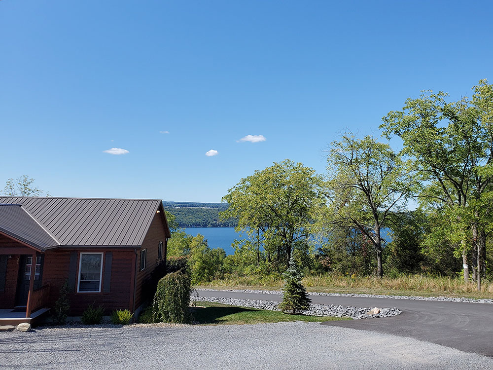 view from cottage 11