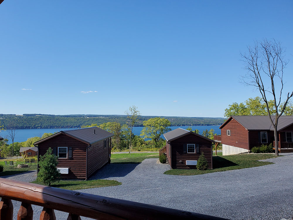 view from cottage 13