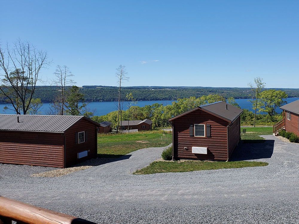 view from cottage 14