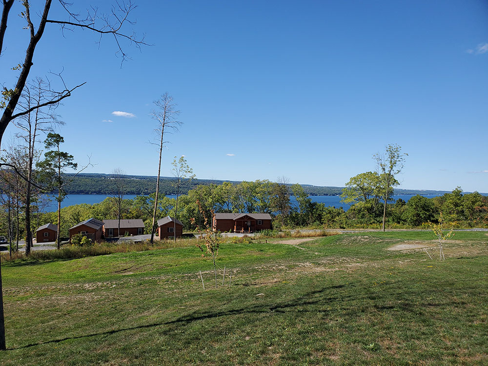 view from cottage 17