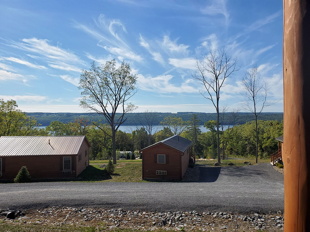 view from cottage 24