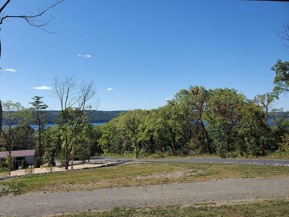 view from cottage 27