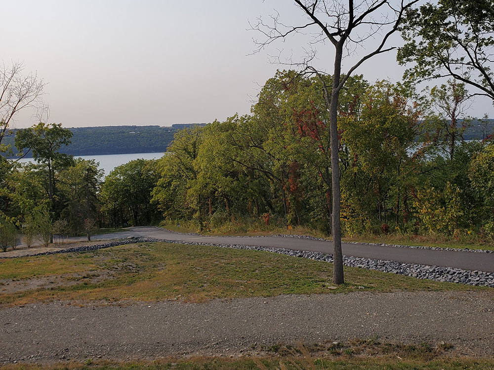 view from cottage 28